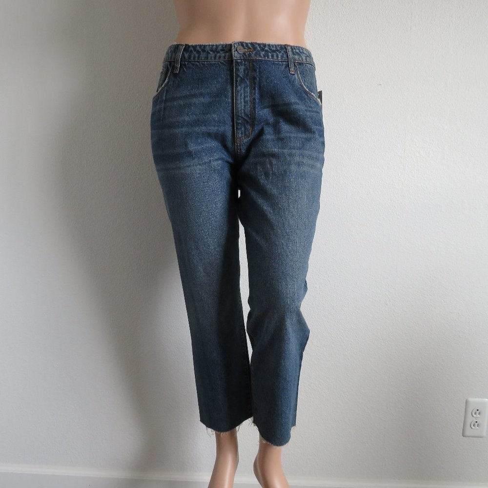 BP Jeans by Nordstrom Women High Rise Ankle Skinny Plus Size 33 Fits 18 NWT - Picture 3 of 4
